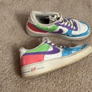 Nike Air Force 1 custom painted